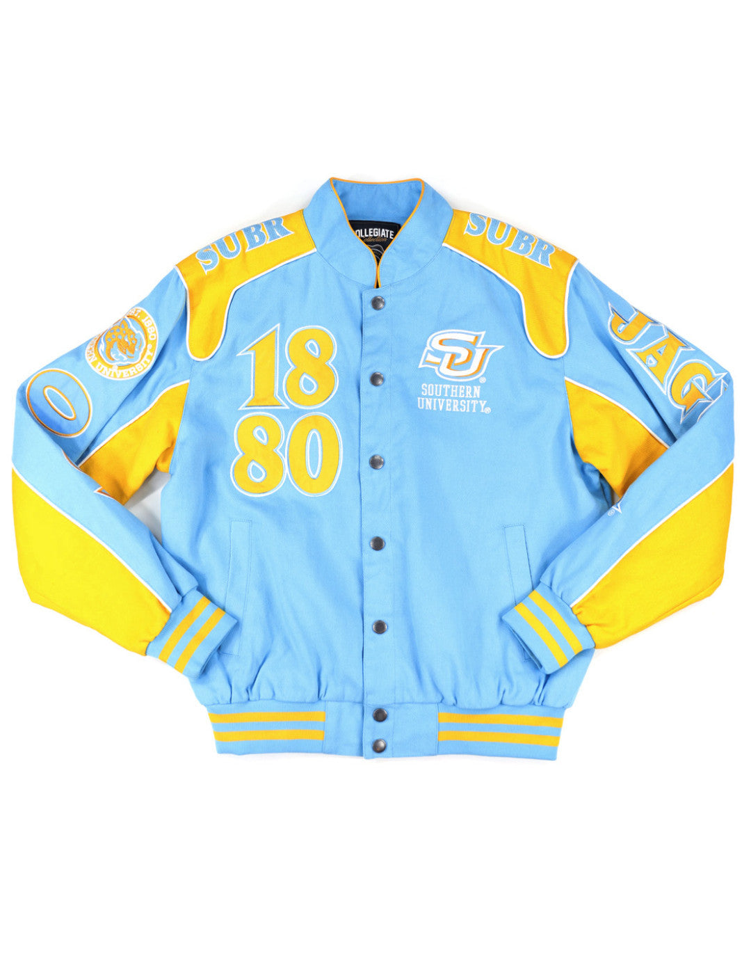 SOUTHERN UNIVERSITY RACING TWILL JACKET & CAP COMBO
